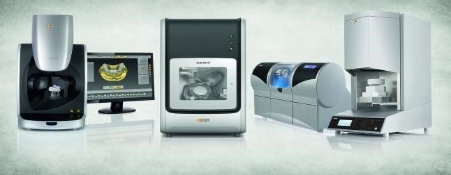 Hệ thống máy CAD/CAM trang bị tại Nha khoa Lan Anh