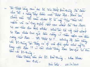 benh nhan cam on bs hung da lam rang cho minh